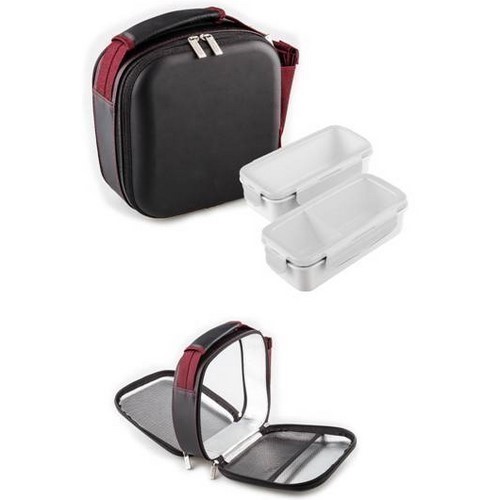 BOLSA PORTALIMENTOS SUPREME RIGIDA+2 CONTENEDORES